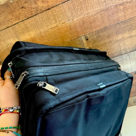 Tumi Alpha Ballistic Nylon Briefcase Messenger Bag - Picture 11 of 11